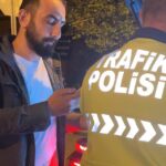 Alkollü sürücüden polislere “abartmayın” tepkisi